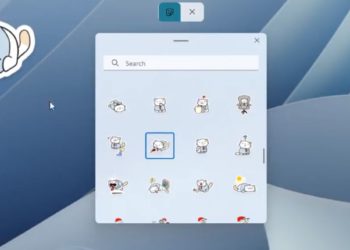 Windows 11: Microsoft möchte Sticker Funktion von WhatsApp übernehmen