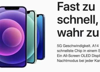 Amazon Deal: Apple iPhone 12 128GB um 128 Euro günstiger