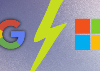 Google behauptet Microsofts Technik macht Kunden unsicher