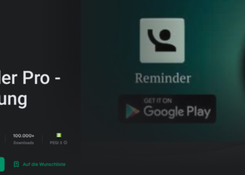 Google verschenkt aktuell „Reminder Pro – Erinnerung“ Android App