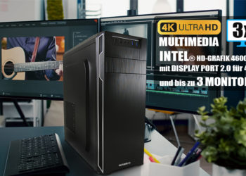 Amazon Deal: GREED® Multimedia PC mit Intel Core i7 4790 und Windows 11 – 30 € sparen