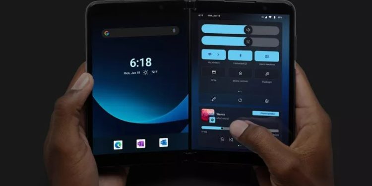 Surface Duo und Duo 2 erhalten Android 12L im Fluent Design