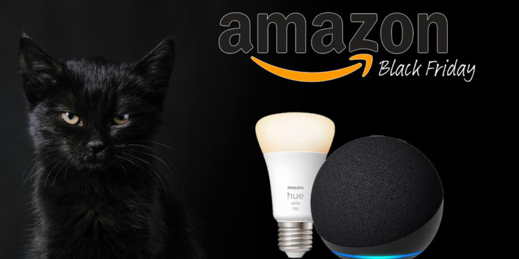 Amazon Black Friday: Echo Dot für 25 Euro mit Philips Hue Smart Lampe für 5 Euro