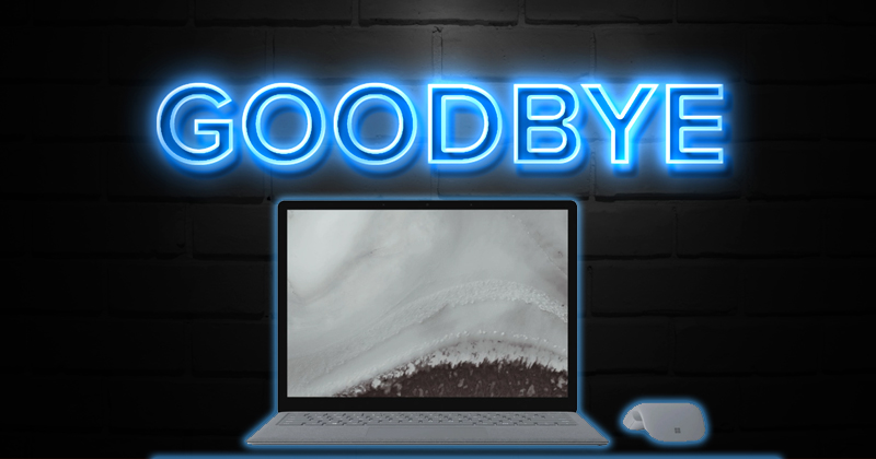 Surface Laptop 2 mencapai tanggal akhir layanan