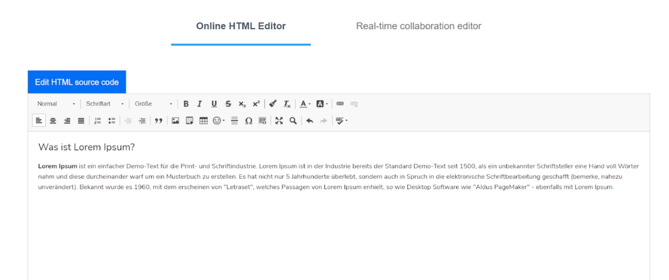 Online-HTML-Editor