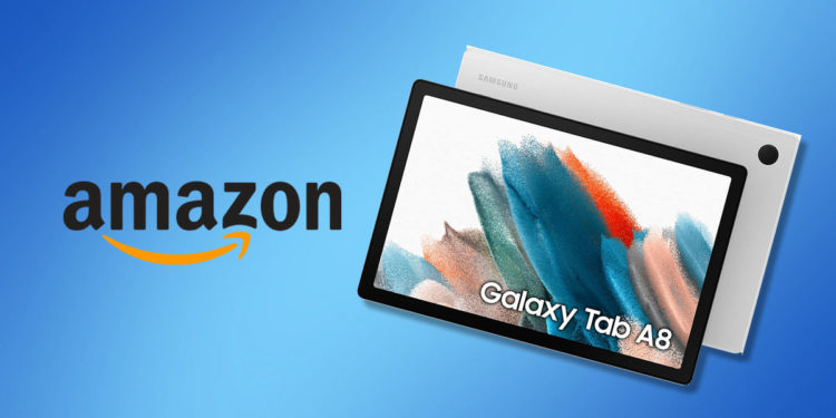 Samsung Galaxy Tab A8 in Silber – 32 Prozent Rabatt