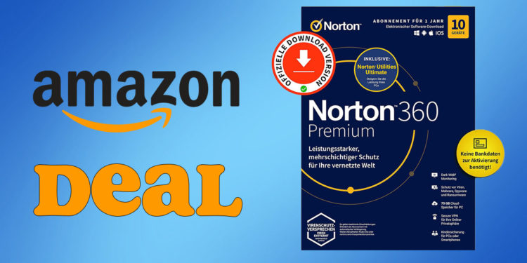 Amazon Deal: Norton 360 2023 | Premium + Utilities Ultimate – jetzt 61 Prozent sparen