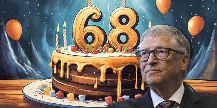 Glückwunsch: Bill Gates feierte seinen 68. Geburtstag