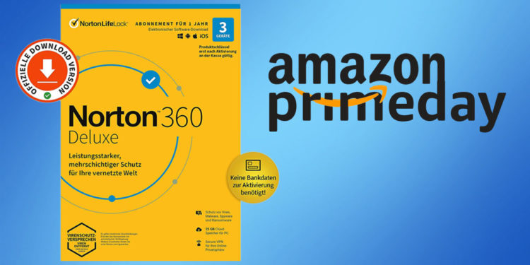 Amazon Prime Day Deal: Norton 360 Deluxe 2023 – nur noch 12,99 €