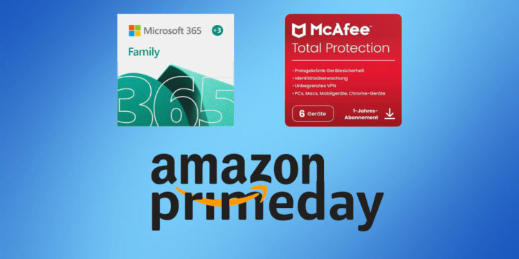Amazon Prime Day Deal: Microsoft 365 Family 12+3 Monate Abonnement – 72 Prozent sparen