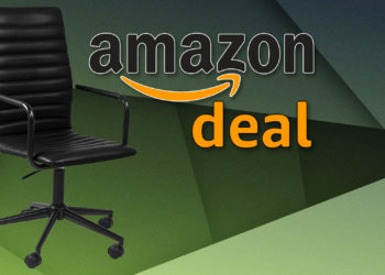 Amazon Deal: Amazon Basics Bürostuhl aus Kunstleder – 18 Prozent sparen