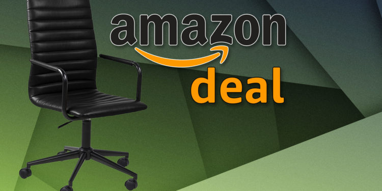 Amazon Deal: Amazon Basics Bürostuhl aus Kunstleder – 18 Prozent sparen