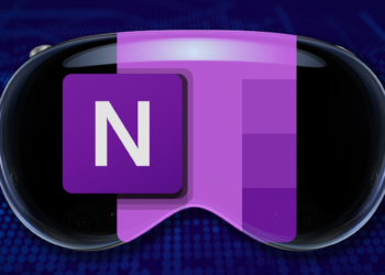 Microsoft OneNote jetzt auch über die Apple Vision Pro nutzbar