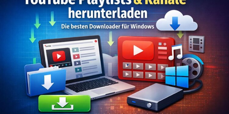 YouTube Playlists und Kanäle downloaden