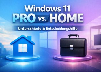 Windows 11 Home vs Pro Vergleich