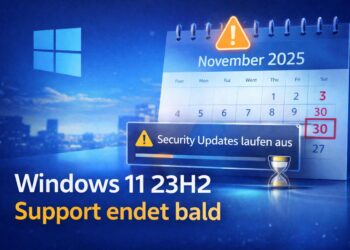 Windows 11 23H2 Support Ende – Sicherheitsupdates laufen aus
